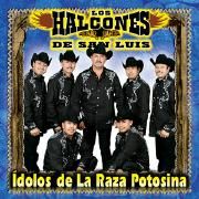 Portada de Álbum "Idolos de La Raza Potosina", de Los Halcones de San Luis