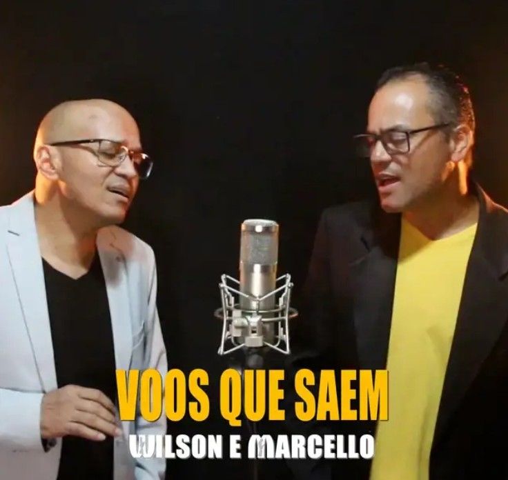 Portada del álbum "Vôos Que Saem", de Wilson e Marcello