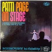 Patti Page On Stage}