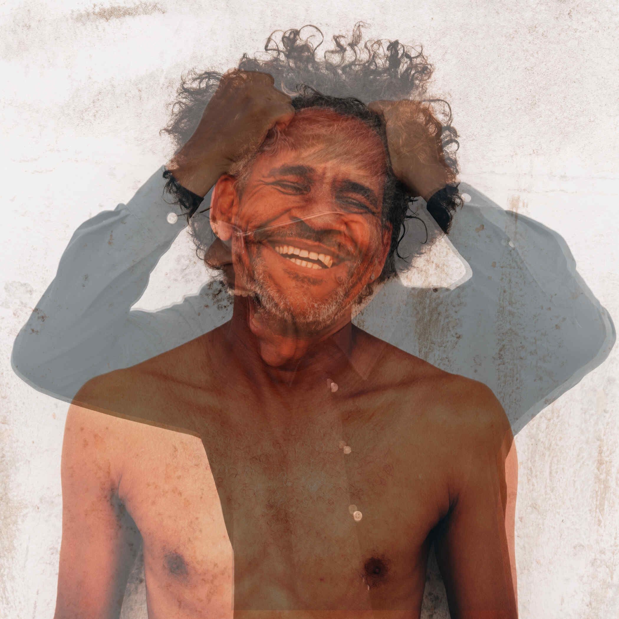 Capa do álbum "GRITO", de Beto Pohlux