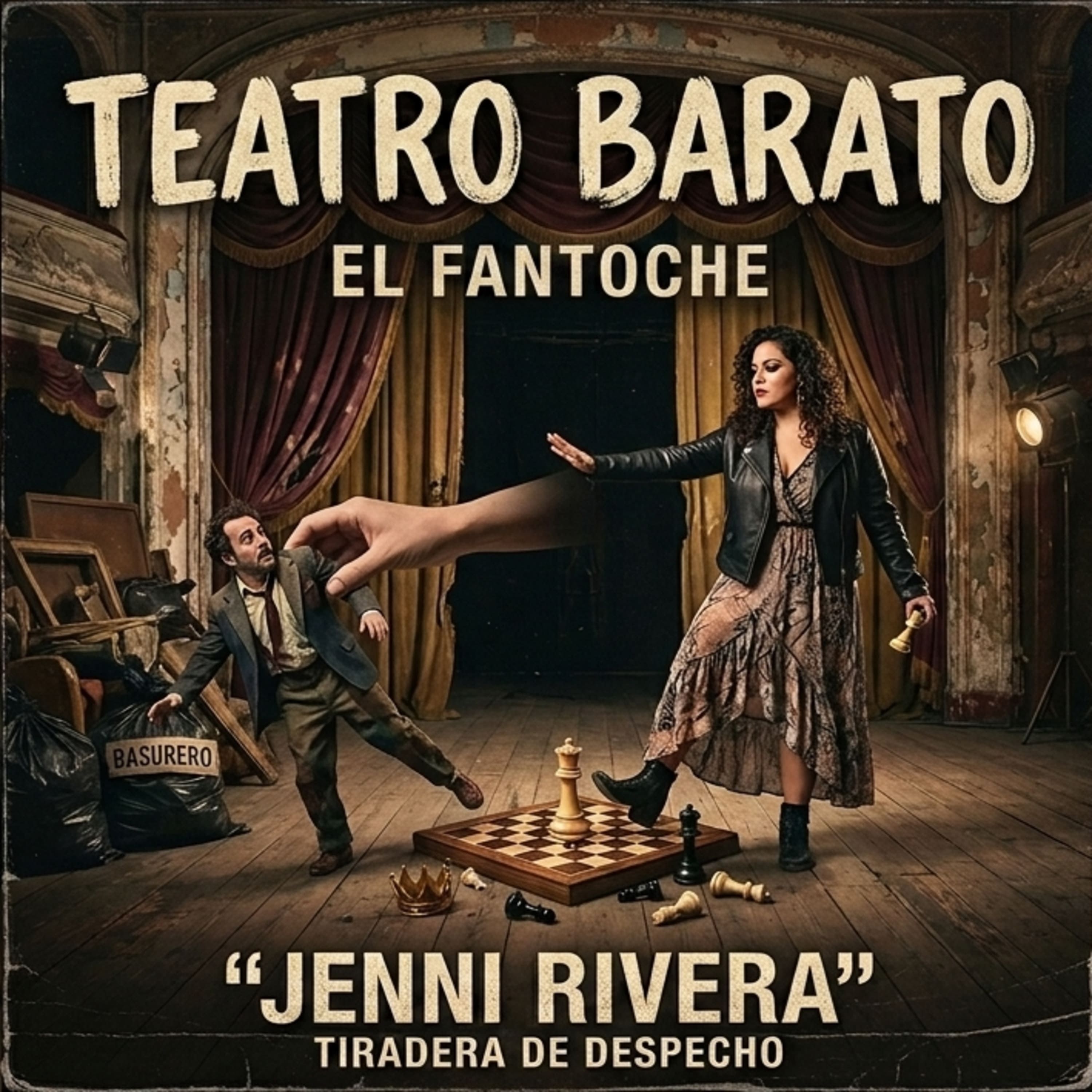 Portada del álbum "Teatro Barato", de Angel G
