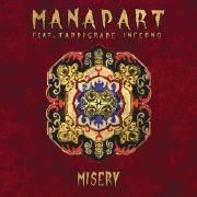 Portada de Sencillo/EP "Misery", de Manapart