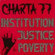 Portada de Álbum "Institution, Justice & Poverty", de Charta 77