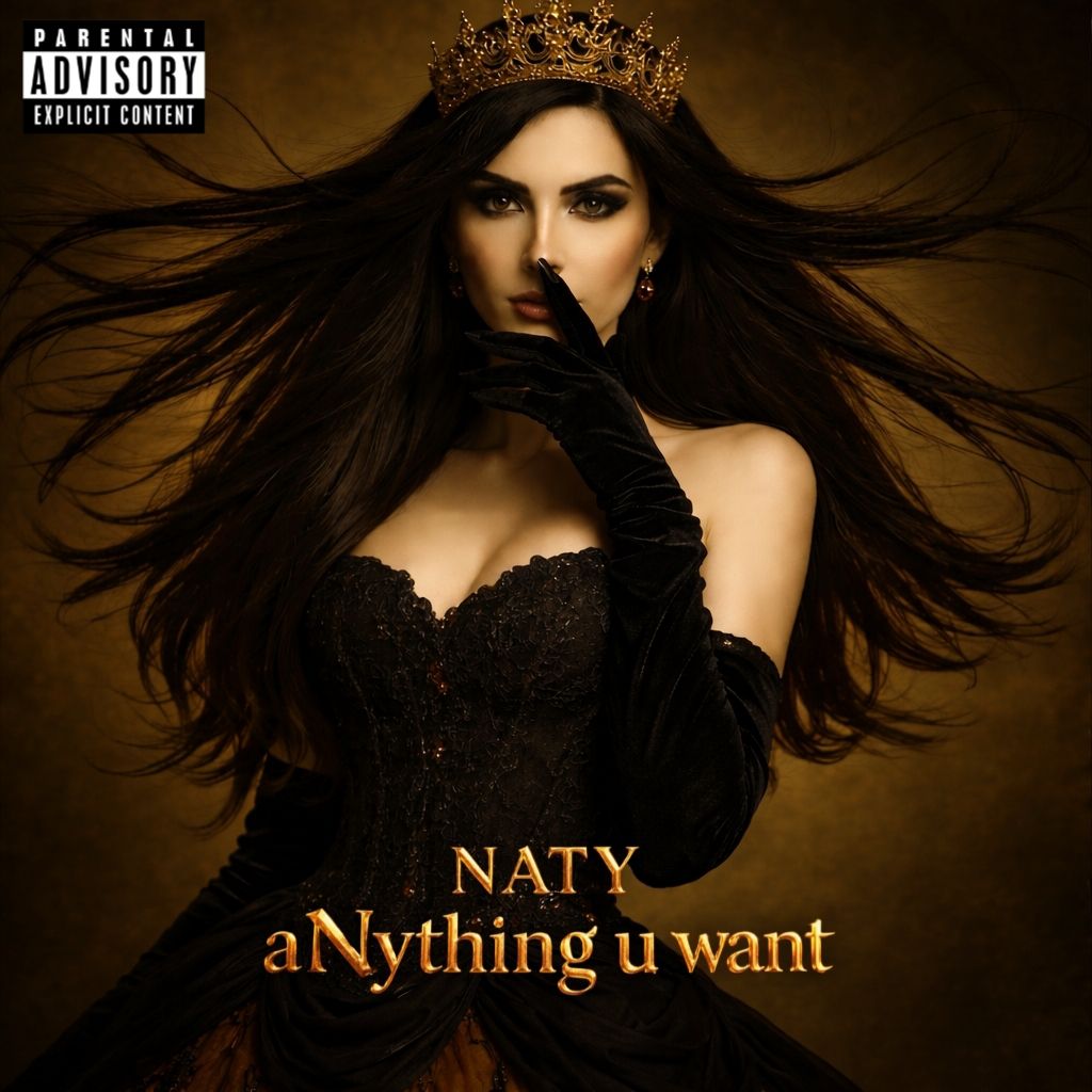 Capa do álbum "aNything u want", de NatY