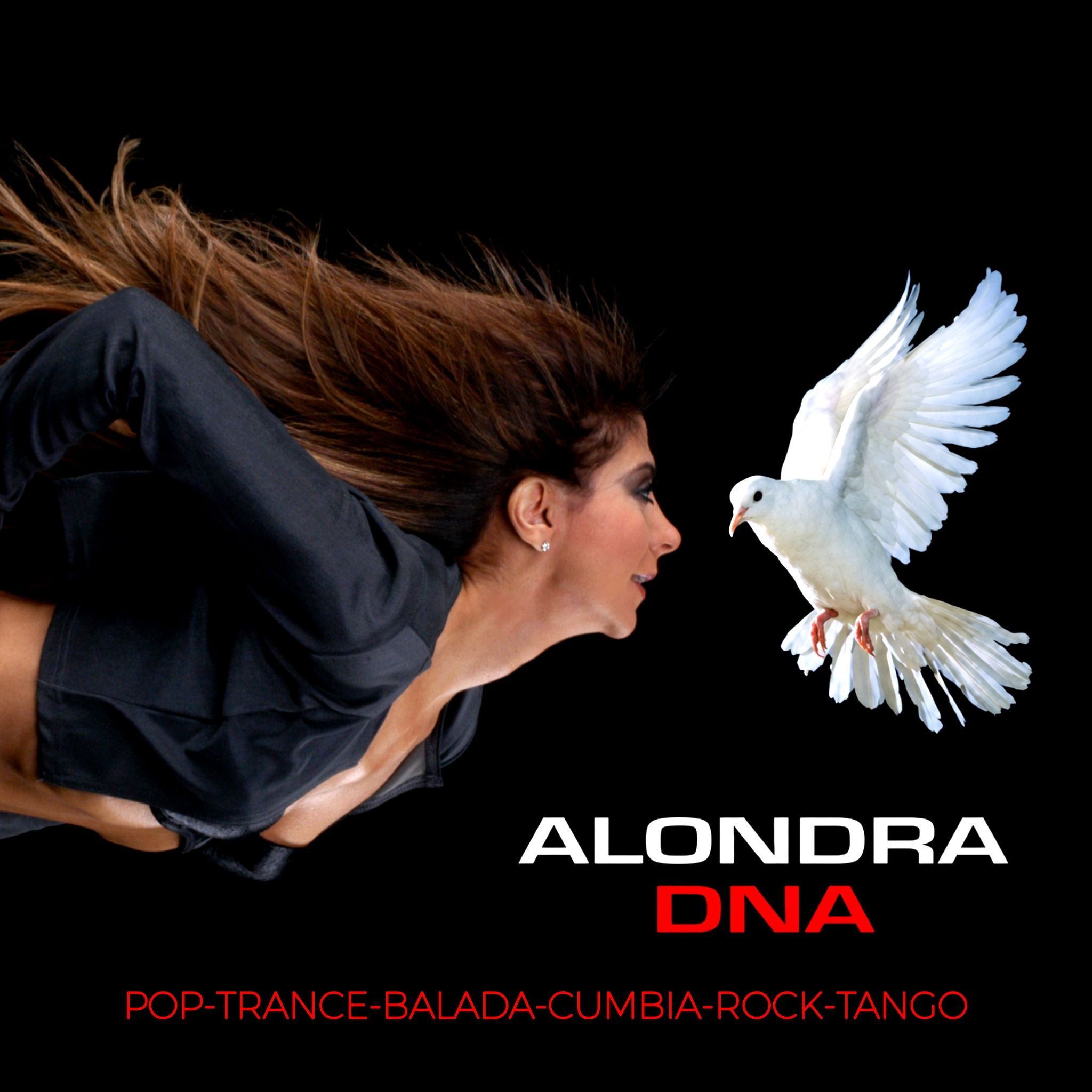 Capa do álbum "DNA", de Alondra