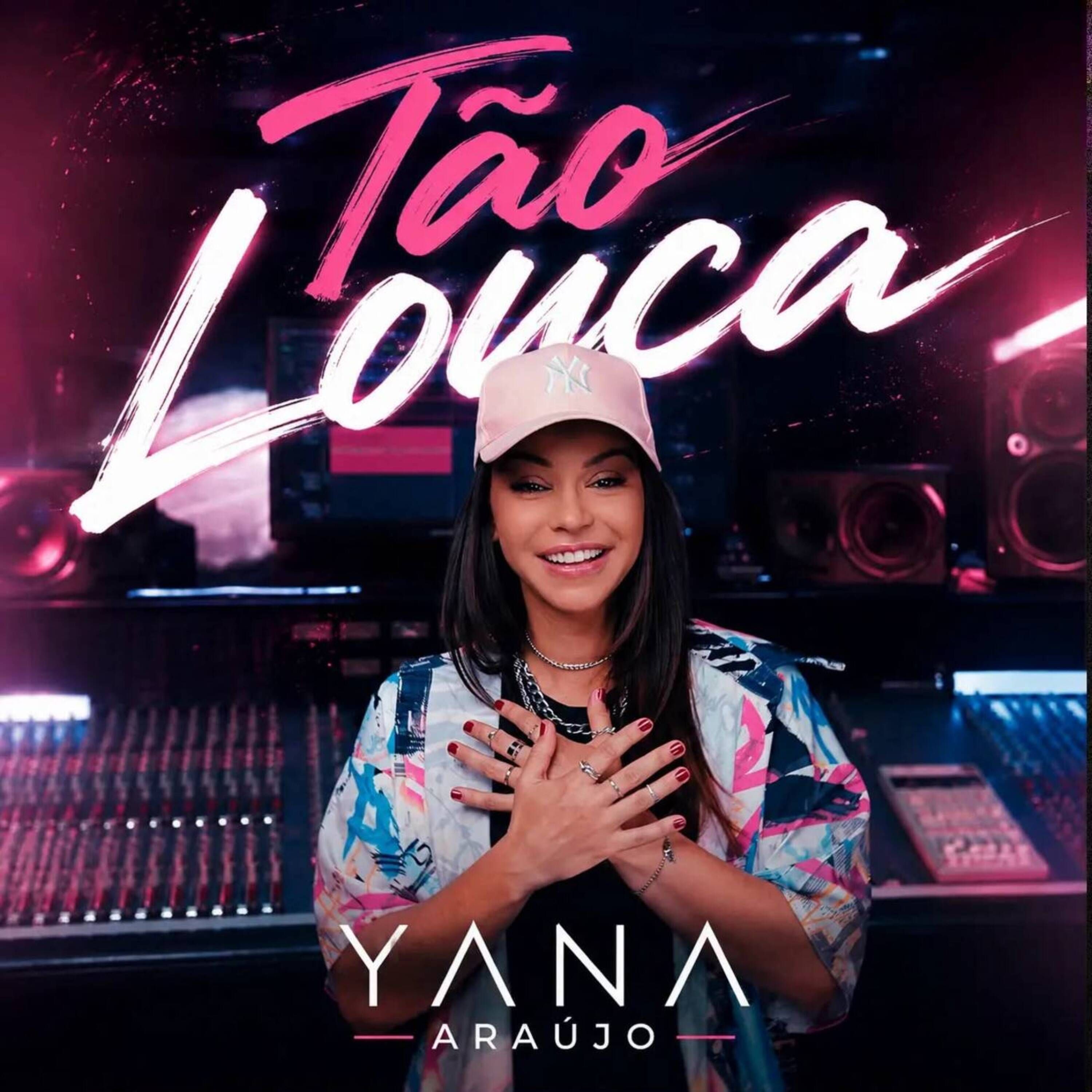 Capa do álbum "Tão Louca", de Yana Araújo