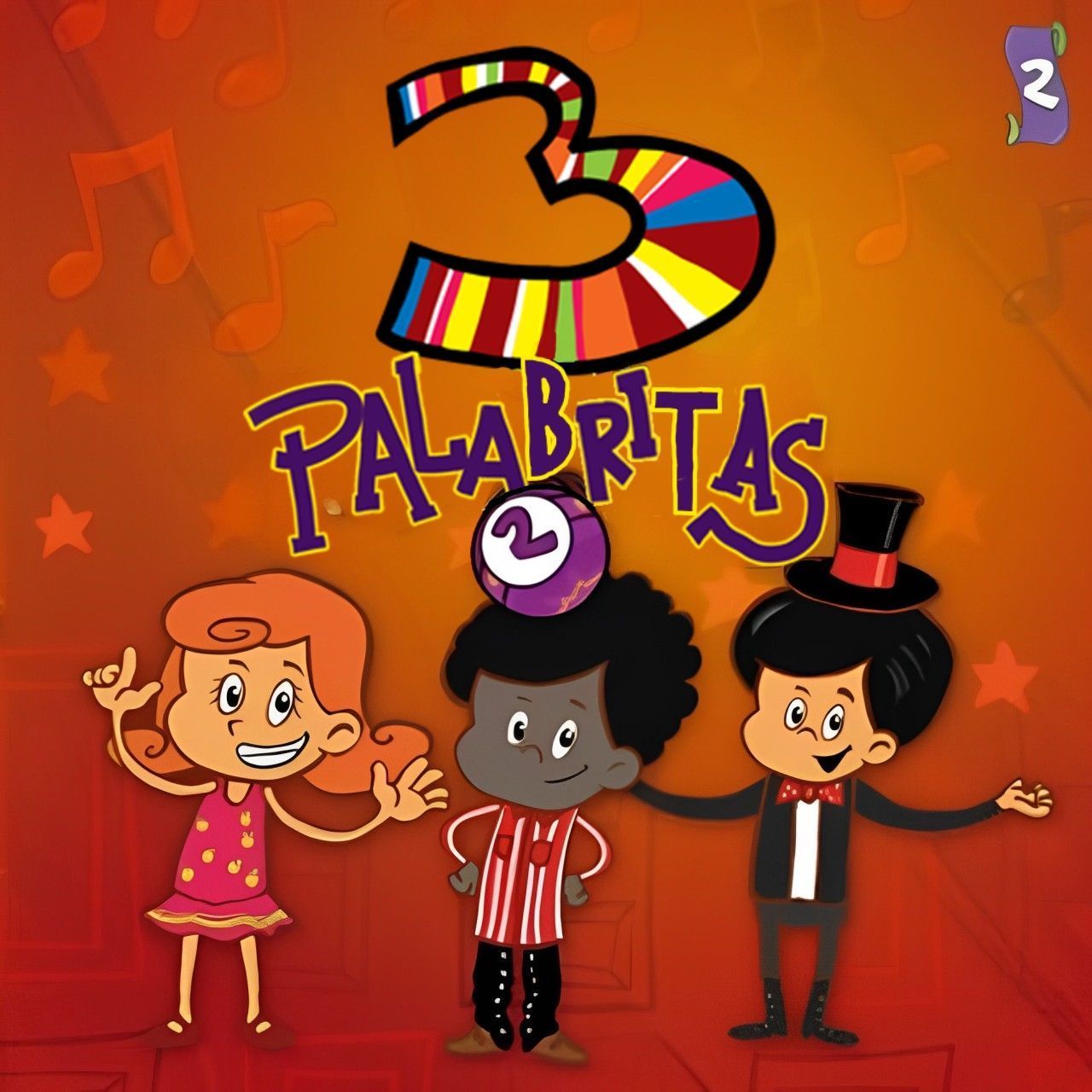 Capa do álbum "3 Palabritas, Vol. 2", de 3 Palabritas