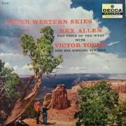 Portada de Álbum "Under Western Skies", de Rex Allen