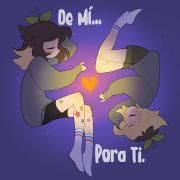 Capa do Single/EP "De mí para ti.", de Cherri