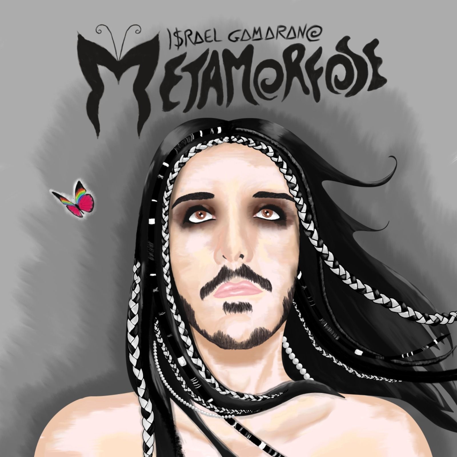 Capa do álbum "Metamorfose", de Israel Gamarano