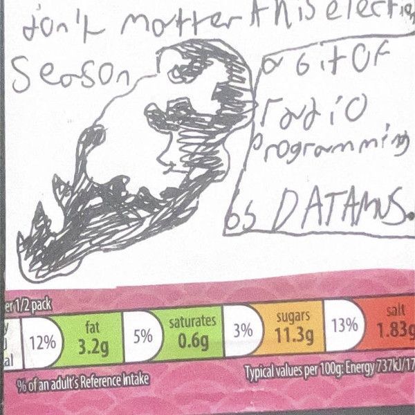 Capa do álbum "Curves In Your Hand Really Don't Matter This Election Season", de Datamusik