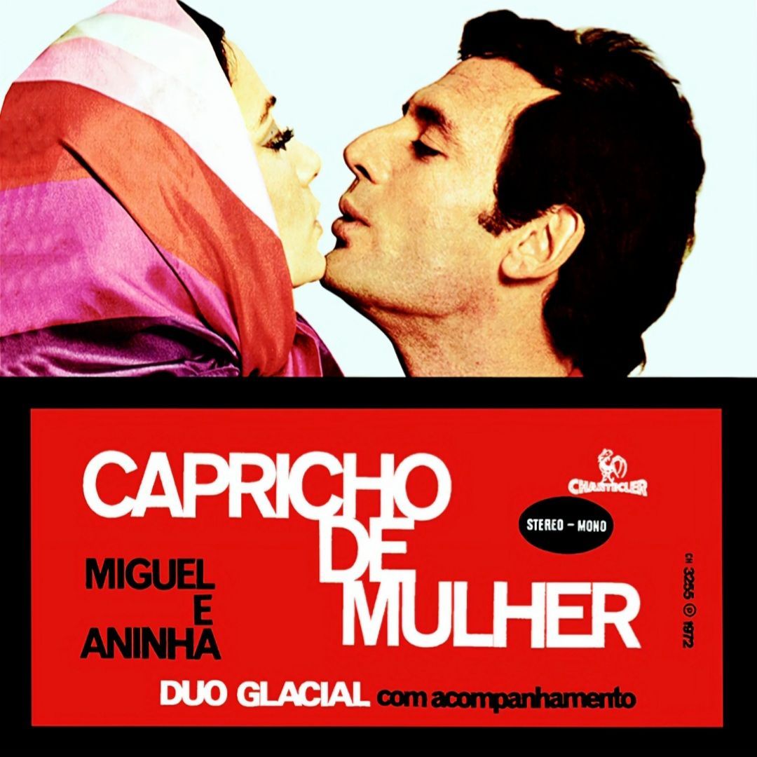 Capa do álbum "Capricho de Mulher", de Duo Glacial