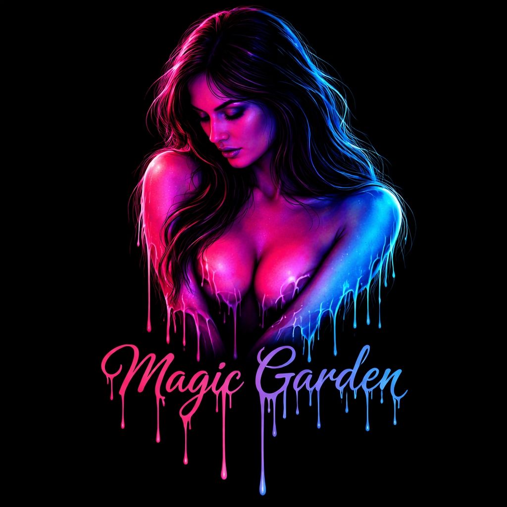 Capa do álbum "I Love When it Rains", de Magic Garden