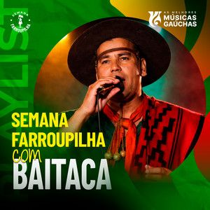 Capa do álbum "SEMANA FARROUPILHA COM BAITACA 2026", de Baitaca