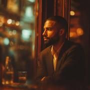 Capa do Single/EP "Azul de Medianoche", de Alonso Blues