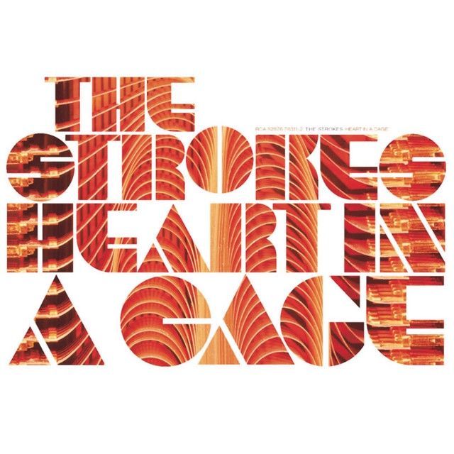 Capa do álbum "Heart In a Cage", de The Strokes