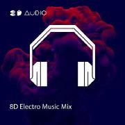 Portada de Álbum "8D Electro Music Mix", de 8D Tunes