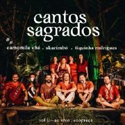 Capa do Álbum "Cantos Sagrados", de Camomila Chá