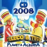 Capa do Álbum "No Planeta Alegria", de Teléco e Teco