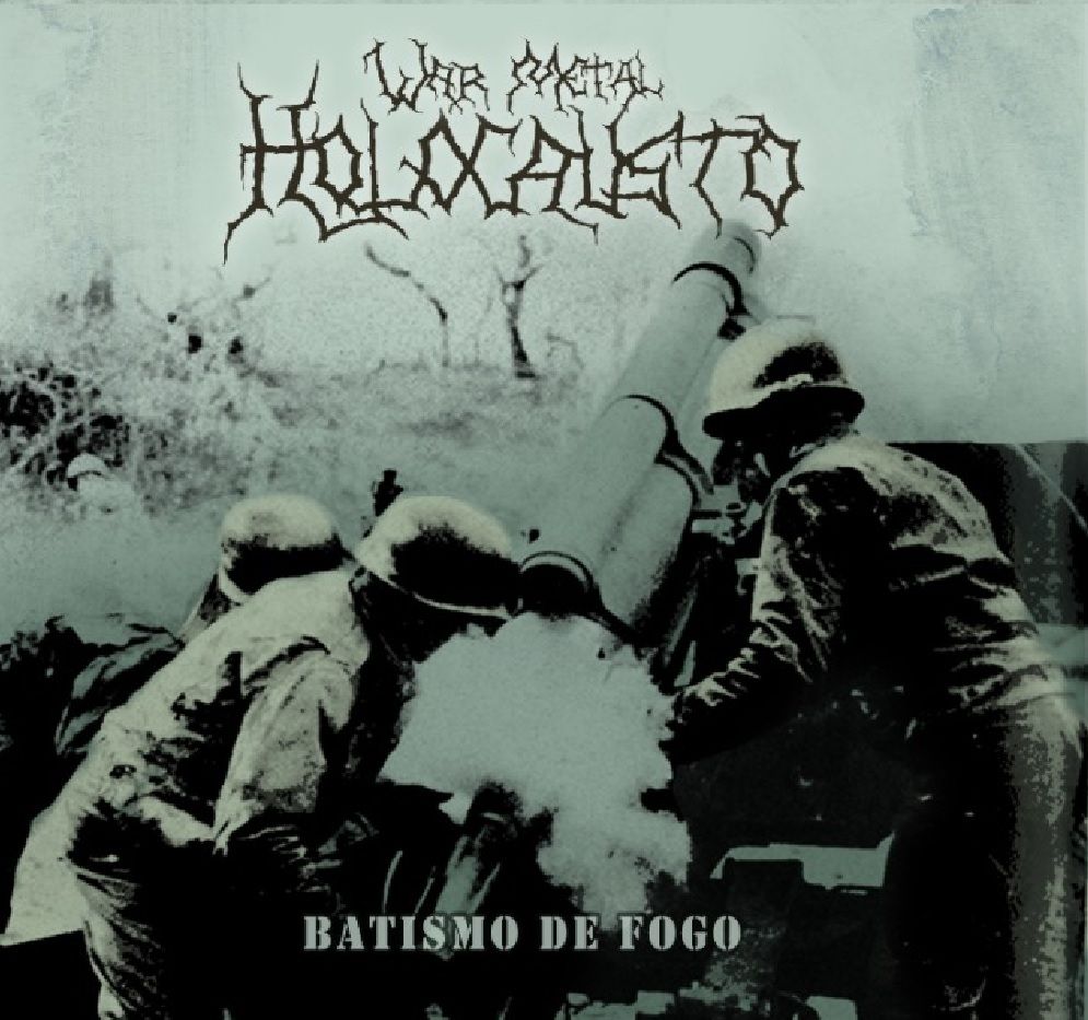 Capa do álbum "Batismo de Fogo", de Holocausto War Metal