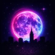 Capa do Single/EP "NEON NIGHTS.", de Songrider