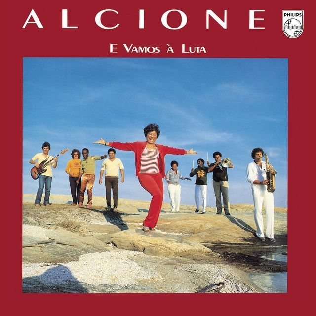 Capa do álbum "E Vamos à Luta", de Alcione