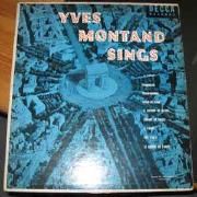 Yves Montands Sings - In French