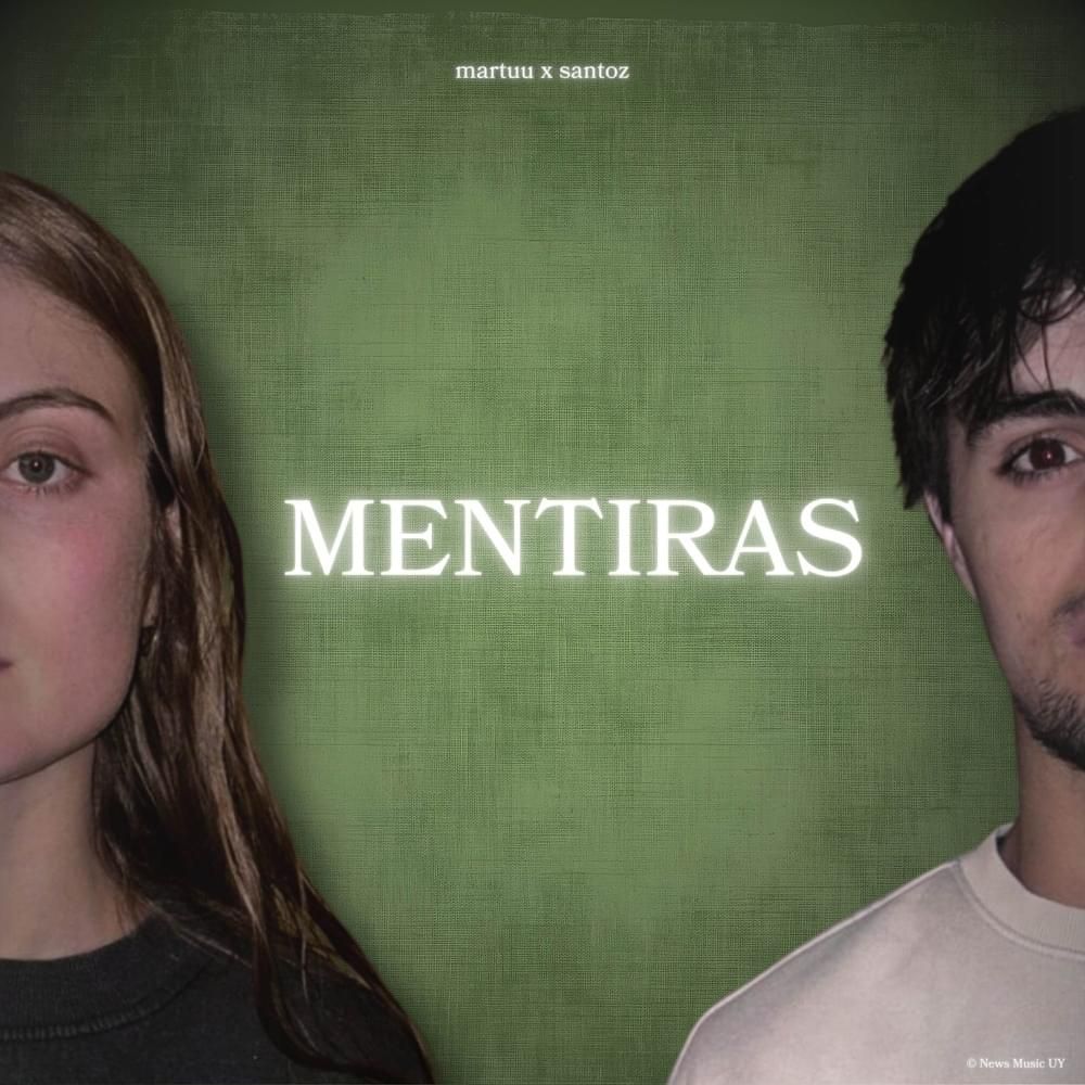 Portada del álbum "Mentiras", de Santoz