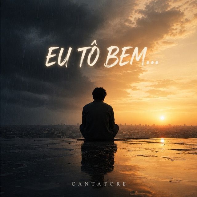 Capa do álbum "Eu tô bem", de CANTATORE