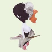 Io Sono Quel Che Sono B/W Menina Mulher Da Pele Preta}