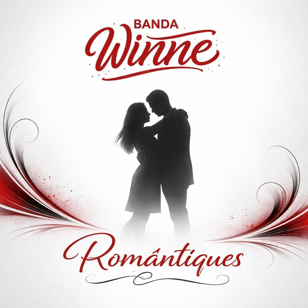Portada del álbum "Romantiques", de Banda Winne