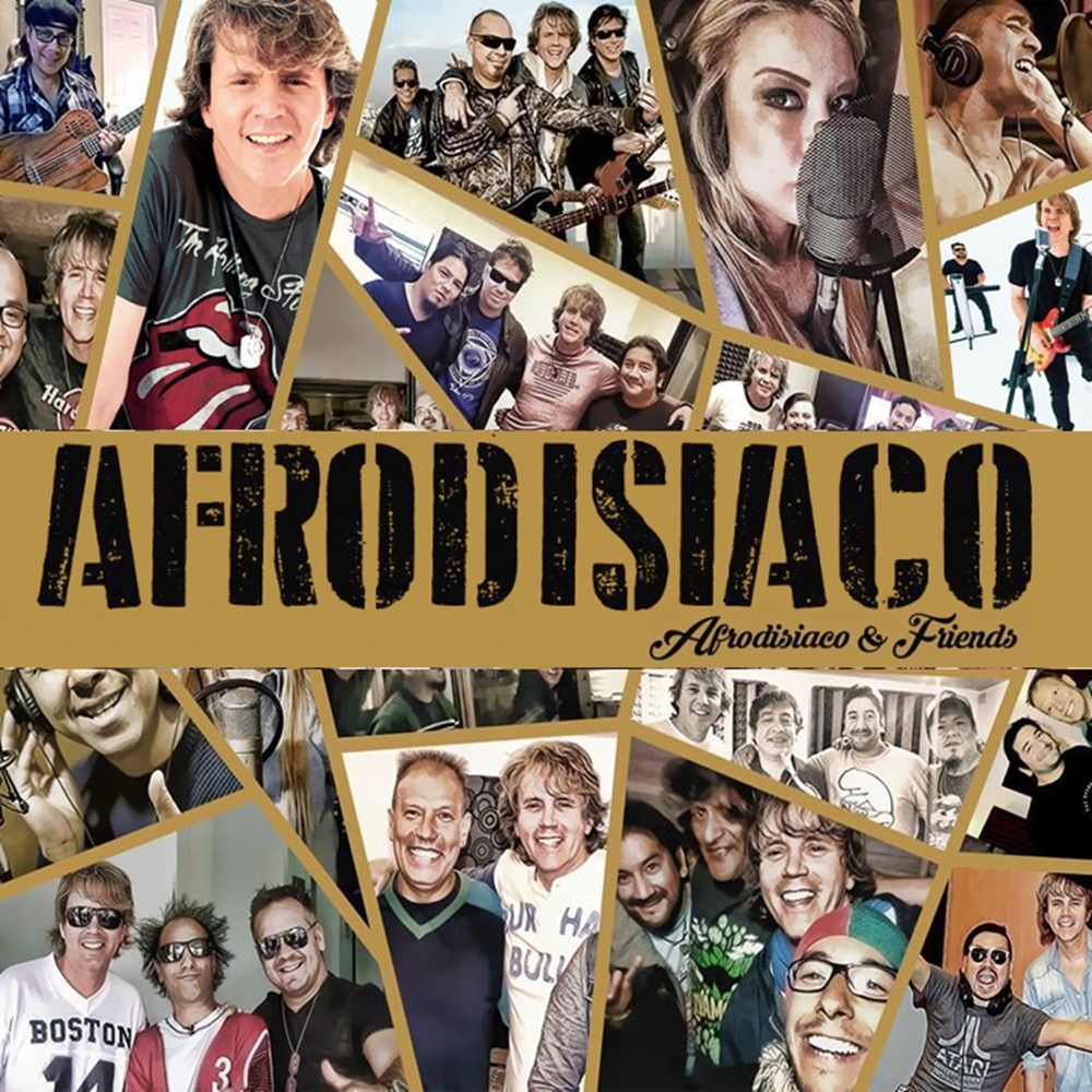 Capa do álbum "Afrodisiaco & Friends", de Afrodisiaco