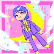 Portada de Sencillo/EP "Paper Moon", de moë (J-Pop)