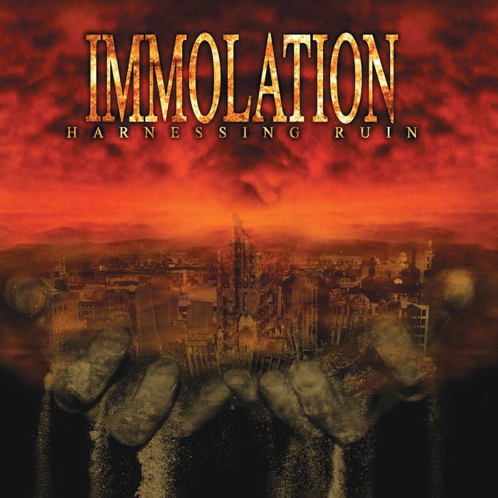 Portada del álbum "Harnessing Ruin", de Immolation