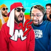 Luan Clash War e Lucas Clash On Vs. Mussa e Mussarela - Batalha de Youtubers }