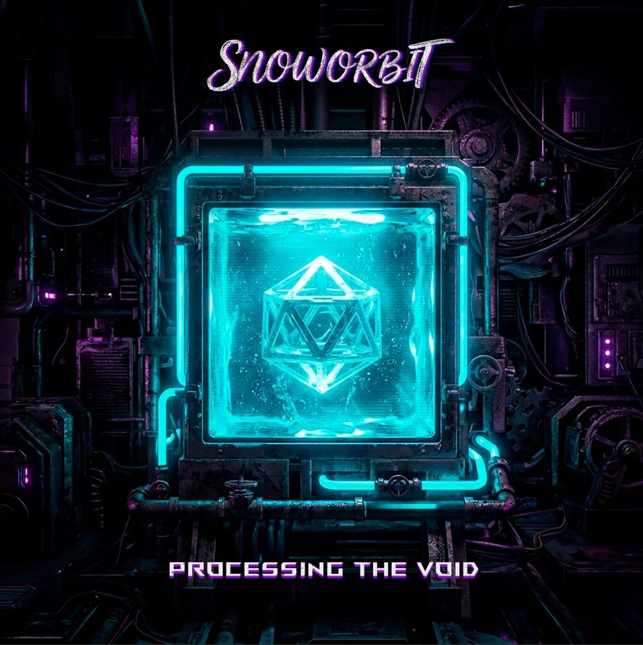 Capa do álbum "Processing The Void", de SnowOrbit