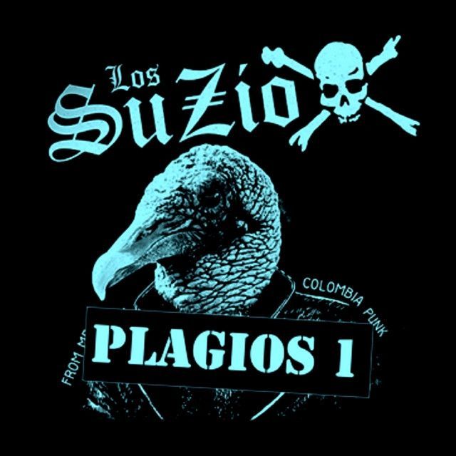 Capa do álbum "Plagios 1", de Los Suziox