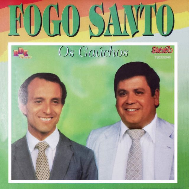Capa do álbum "Fogo Santo", de Antonio e Arino