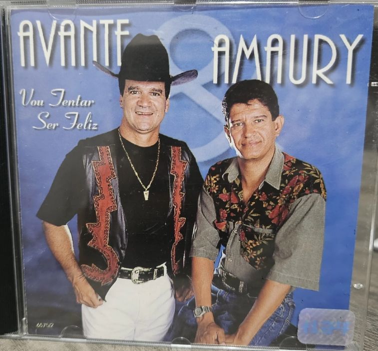 Capa do álbum "Vou Tentar Ser Feliz", de Avante & Amauri