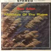 Portada de Álbum "Sings Melodies Of The Plains", de Rex Allen