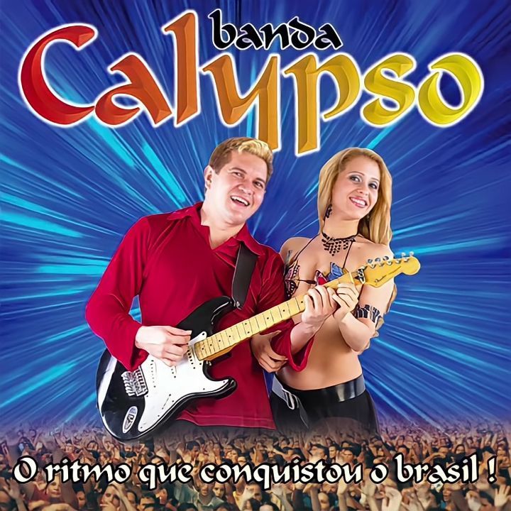 Capa do álbum "Vol. 3 (O Ritmo Que Conquistou o Brasil!)", de Banda Calypso