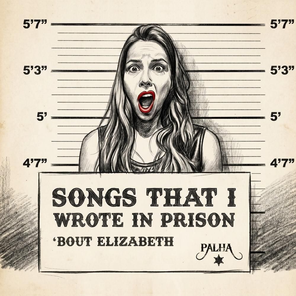 Capa do álbum "Songs That I Wrote in Prison", de Palha