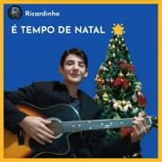 Portada de Álbum "É Tempo de Natal", de Ricardinho Cantor