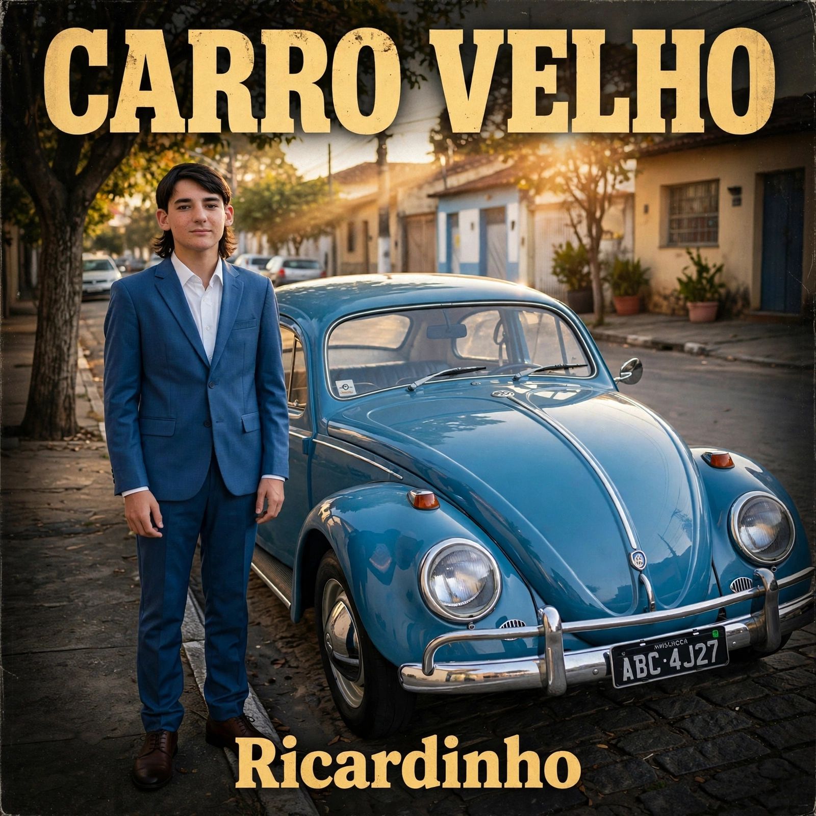 Capa do álbum "Carro Velho", de Ricardinho Cantor