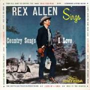 Portada de Álbum "Country Songs I Love", de Rex Allen