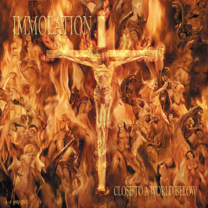 Portada del álbum "Close to a World Below", de Immolation