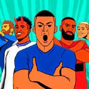 Capa do Single/EP "As Melhores Comemorações do Futebol", de FutParódias