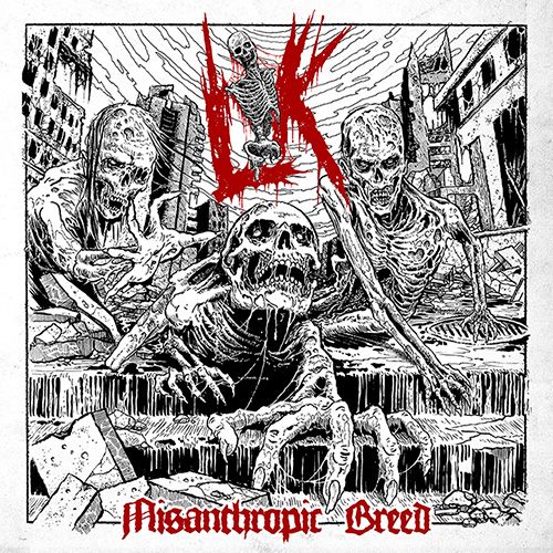 Portada del álbum "Misanthropic Breed", de Lik