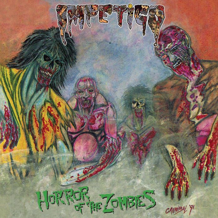 Capa do álbum "Horror of the Zombies", de Impetigo