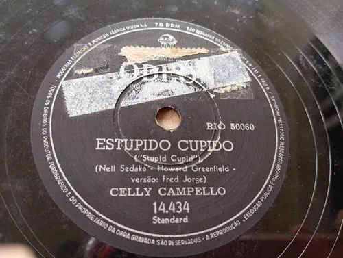 Capa do álbum "The Secret / Estúpido Cupido", de Celly Campello